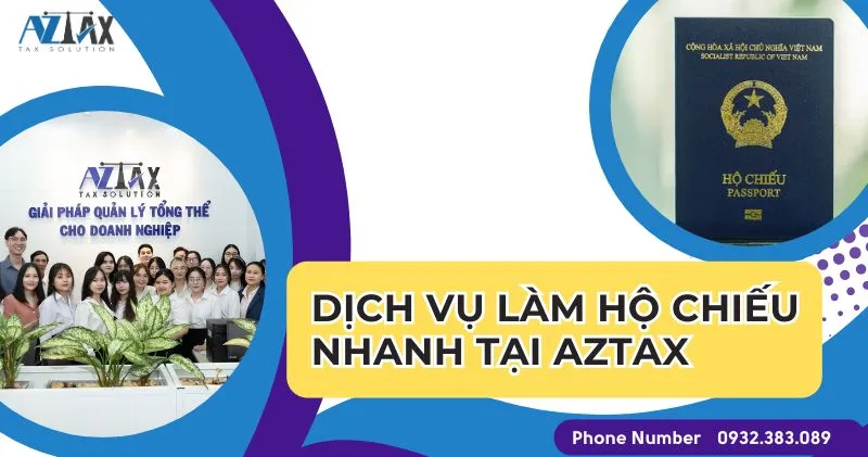 Hình ảnh minh họa dịch vụ làm hộ chiếu nhanh chóng