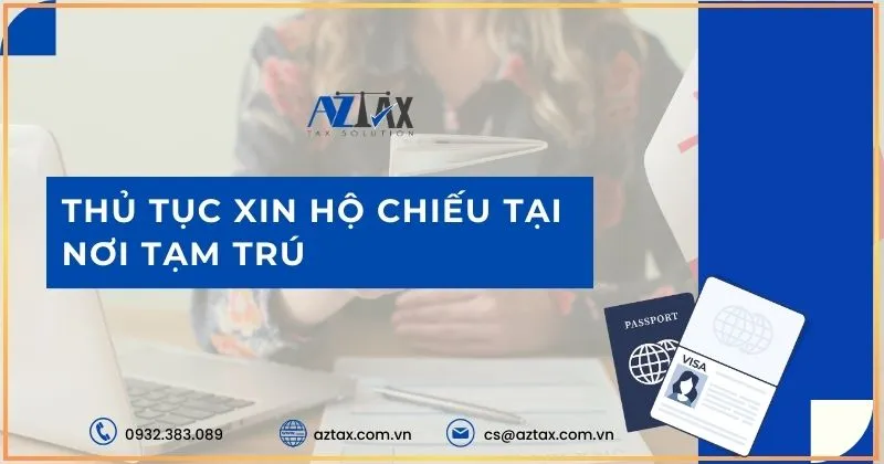 Hình ảnh minh họa quy trình làm hộ chiếu