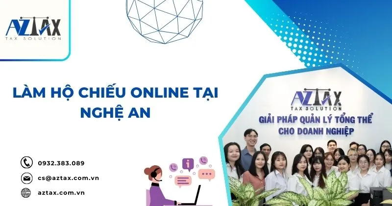 Làm hộ chiếu online