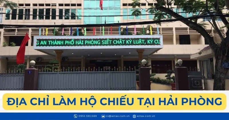 Địa chỉ làm hộ chiếu ở Hải Phòng