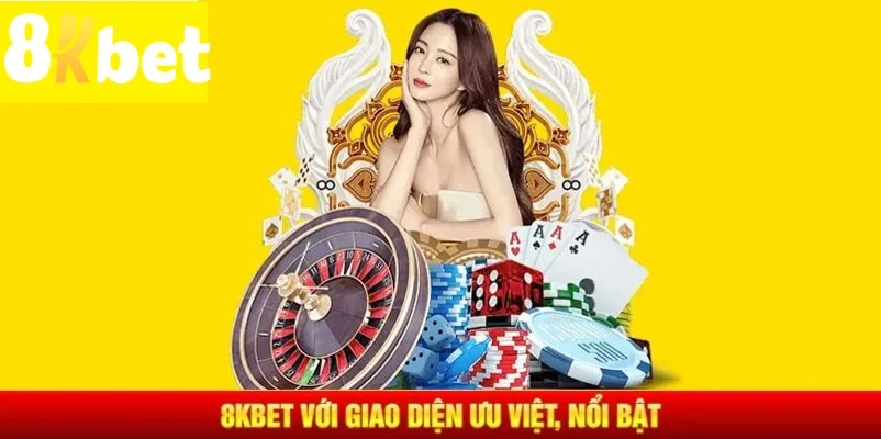 Sảnh game 8kbet thu hút đông đảo người chơi