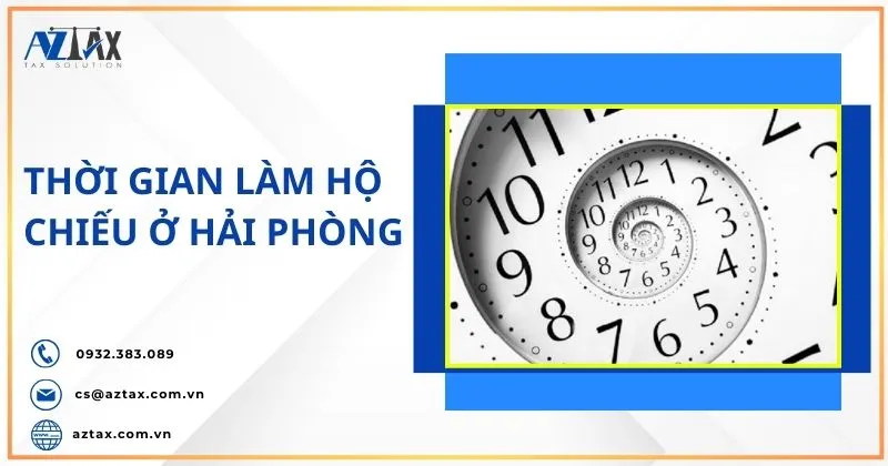 Thời gian làm hộ chiếu ở Hải Phòng